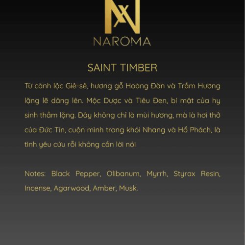 Top Notes BLOOD METAL Heart Notes Myrrh Olibanum Base Notes Styrax Woody Musk 2